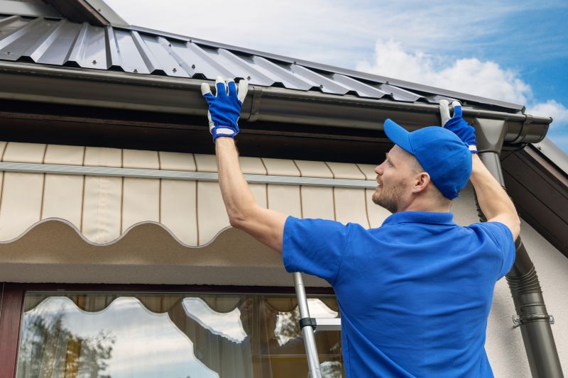 Commercial Gutter Service detail