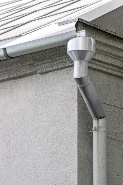 Galvanized Gutter Installation in Davis