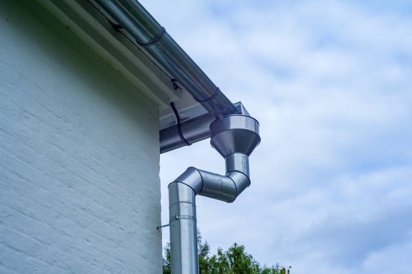 Cost of Metal Downspout Replacement in Davis