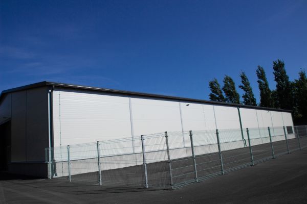 Warehouse Gutter Installation in Davis