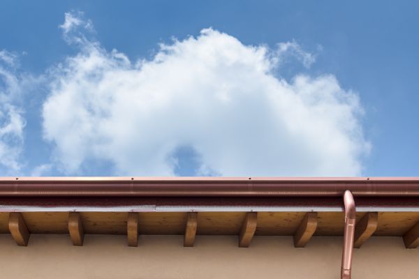 Copper Gutter Installation in Davis