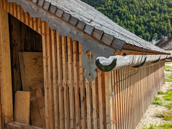 Wood Gutter Repair in Davis