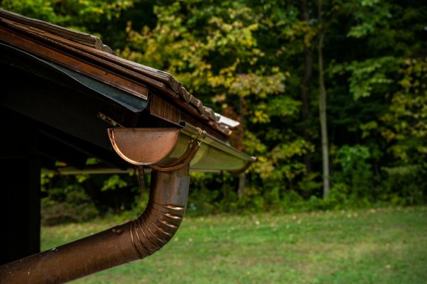 Copper Gutter Service in Davis
